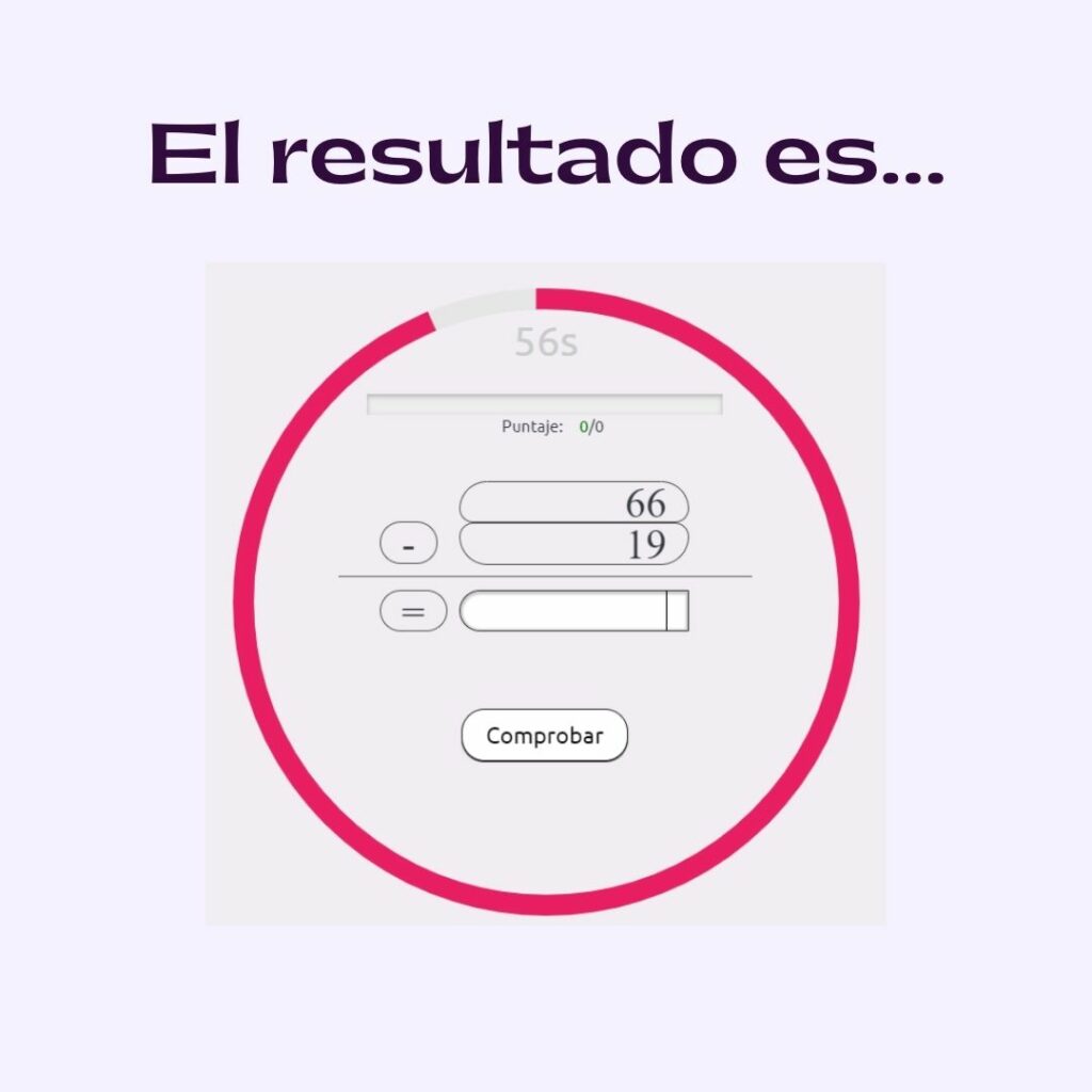 simulador calculo mental